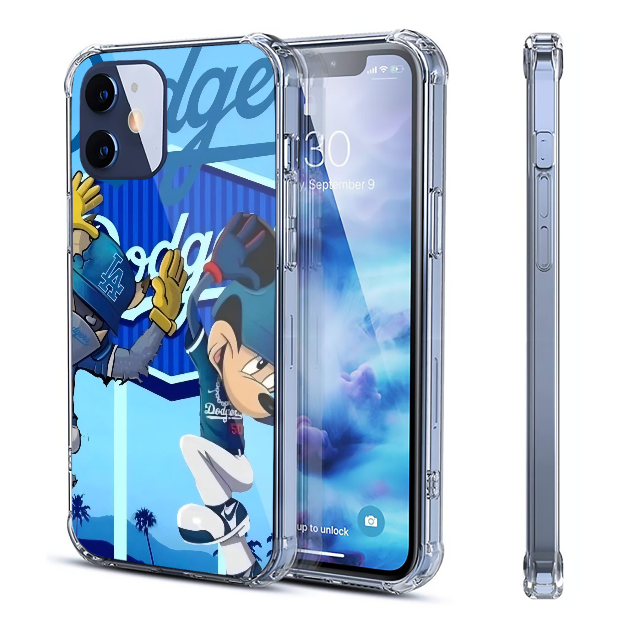  Clear IPhone 12 Case – Soft TPU With UV Print – Enhanced Drop Protection, Precise Fit, Anti-Fingerprint, Customizable Design, Scratch-Resistant, Yellow-Resistant